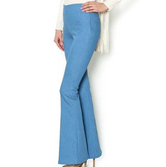Olivaceous Denim - Olivaceous High Waisted Bell Bottom